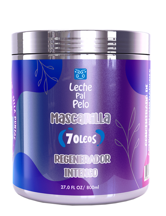 Leche Pal Pelo Mascarilla Regenerador Intenso 7 Oleos