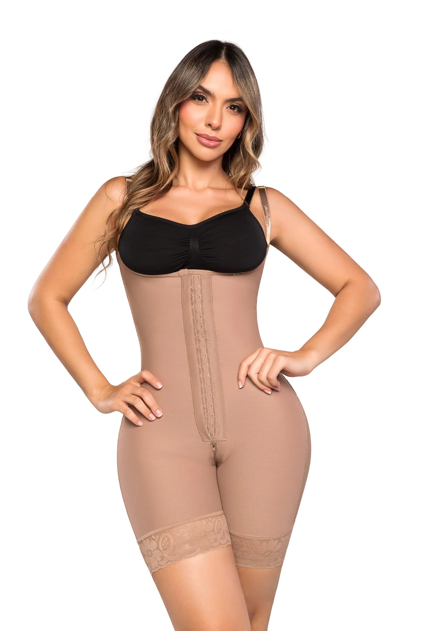 Faja con triple realce de glúteos- 7156